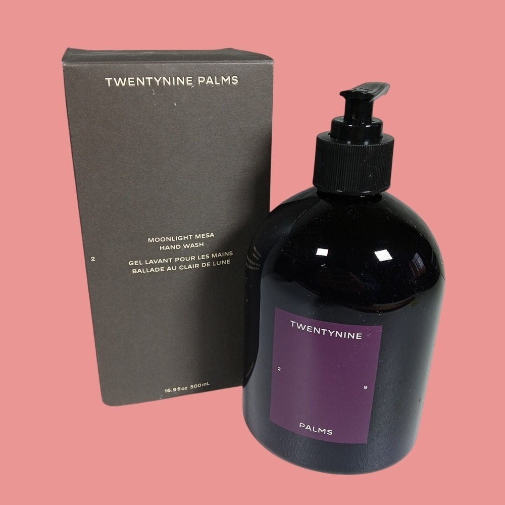 Twentynine Palms Moonlight Mesa Hand Wash Unisex 16.9oz Black Bergamot Jojoba